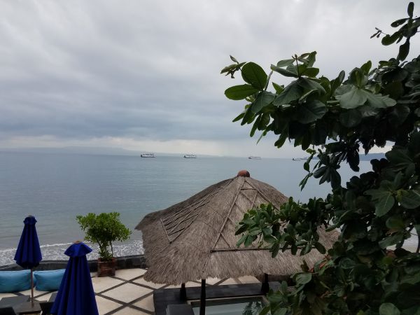 Karma Candidasa - View from our balcony