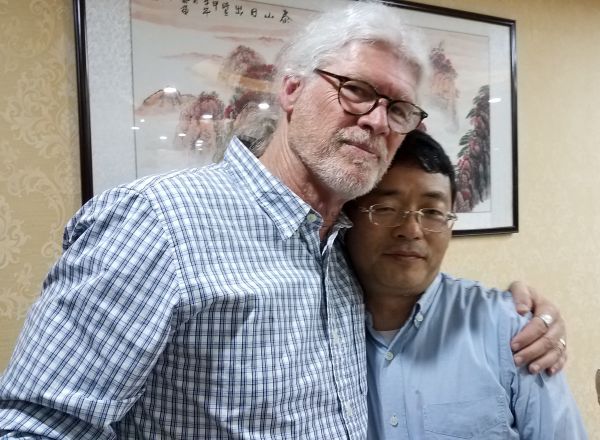 Xinhua was about done by this time - I think I am mostly holding him up...hahaha