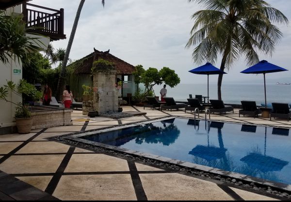 Pool at Karma Candidasa