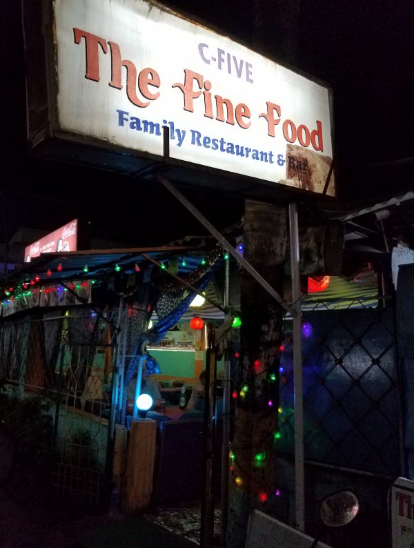 C-Five - best fish and chip with little shark as fish