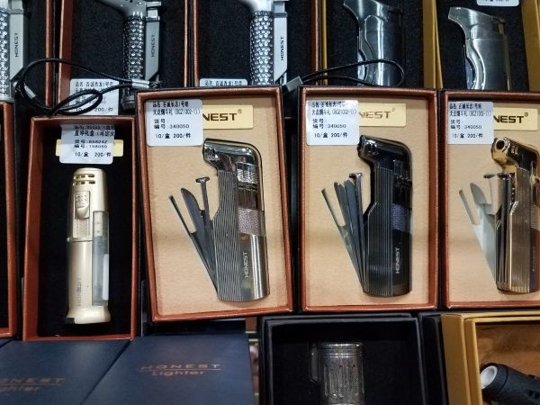Lighters are revolutionary: flame less USB type, torch with tapper, spoon, etc. The cheapest is 0.18 cents