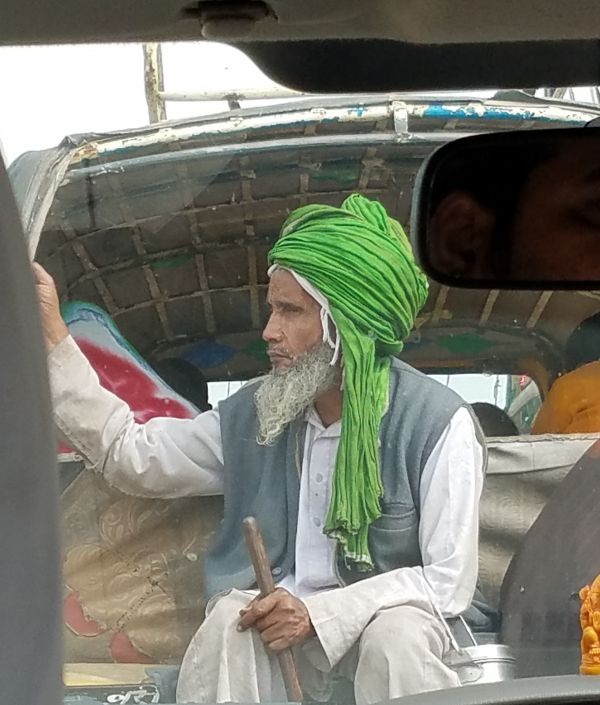 They ride like this on the highway