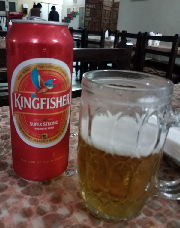 Kingfisher beer in India